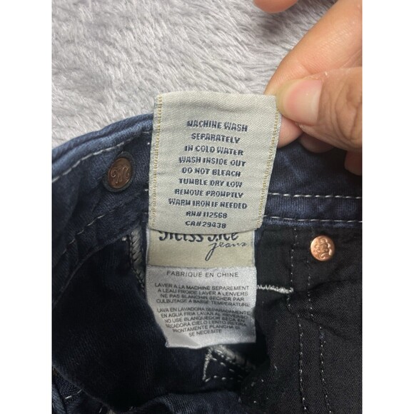 Miss Me Mid-Rise Skinny Women’s Rhinestone Embellished Jeans Size 24 - Picture 10 of 10